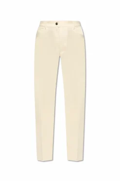 Moncler cream Cotton pants