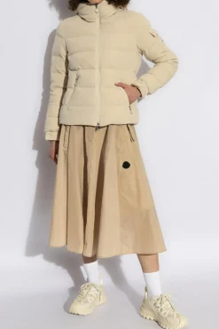 Moncler cream Down jacket Ivoire