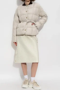 Moncler cream Down jacket "Caramagne"