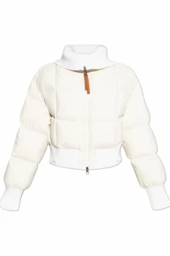 Moncler cream Down Jacket ‘Jadeite’
