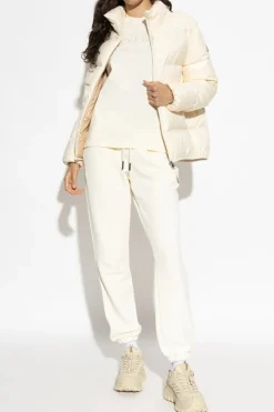 Moncler cream Down jacket "Abbadia"