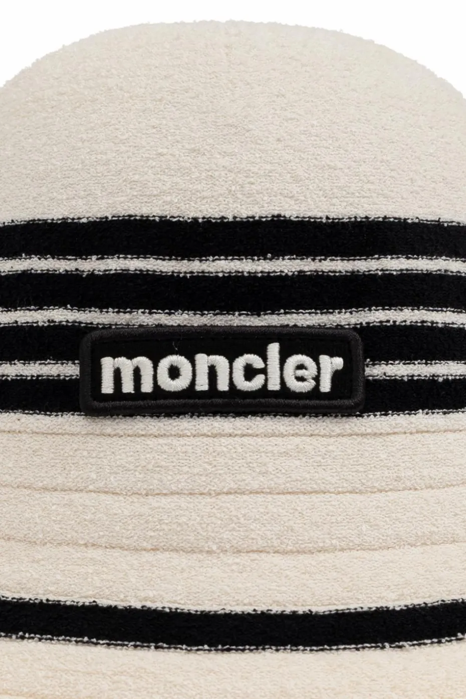 Moncler cream Hat with logo