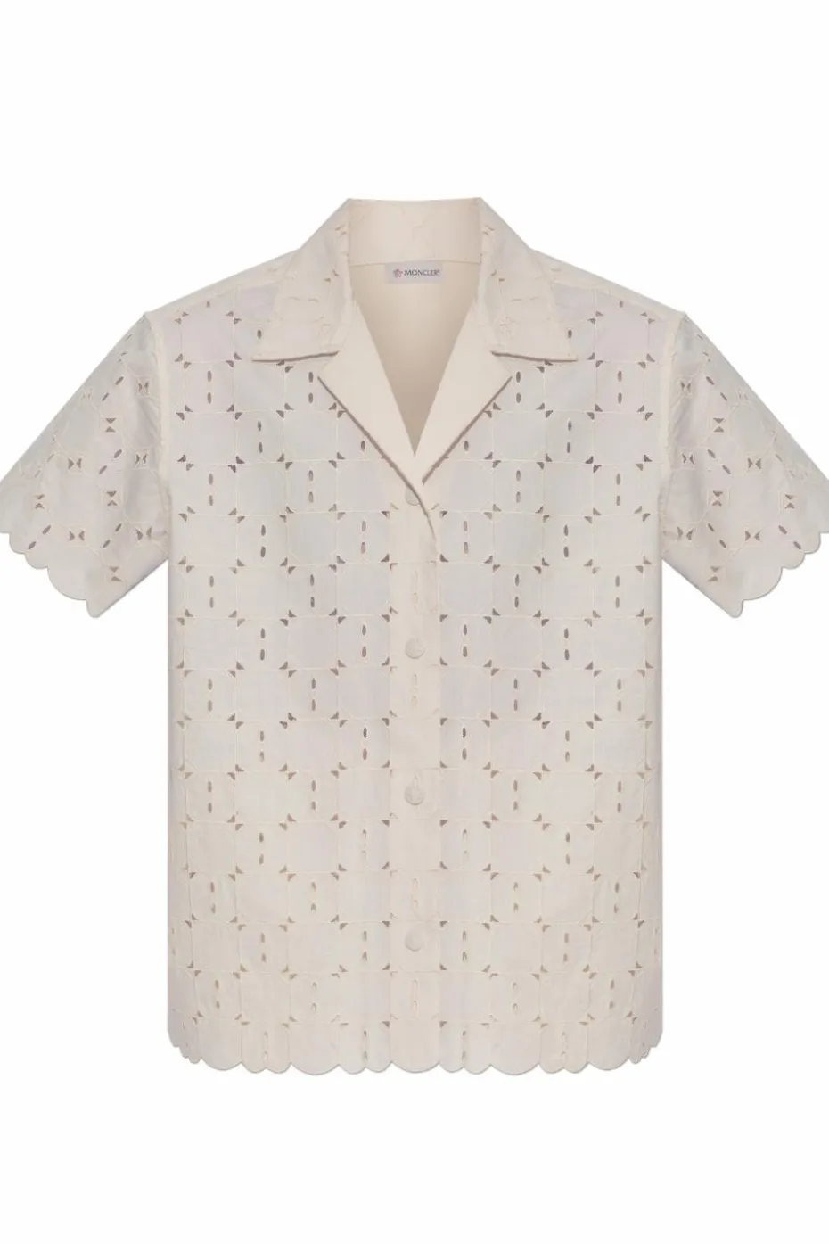 Moncler cream Lace shirt