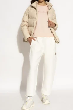 Moncler cream "Mauzun" down jacket