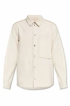 Moncler cream Shirt with pocket