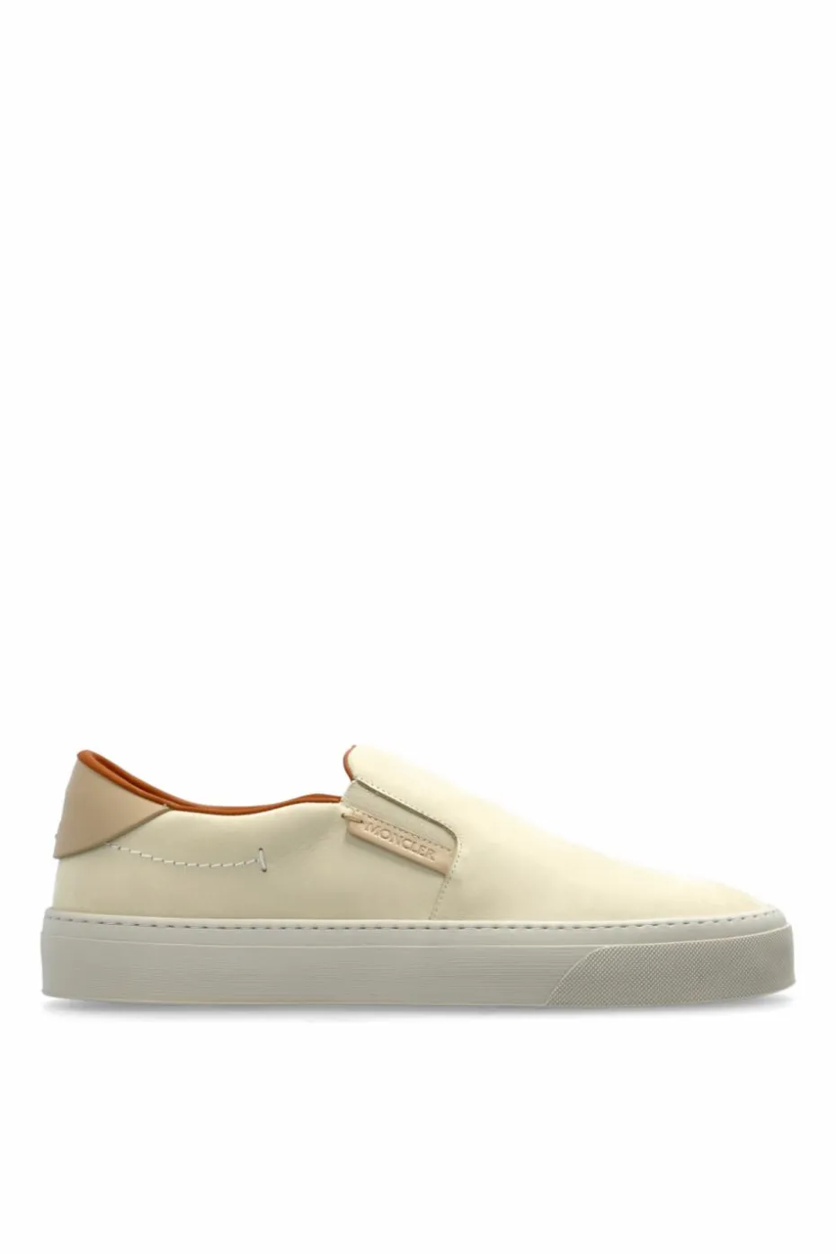 Moncler cream Shoes Monclub type slip-on