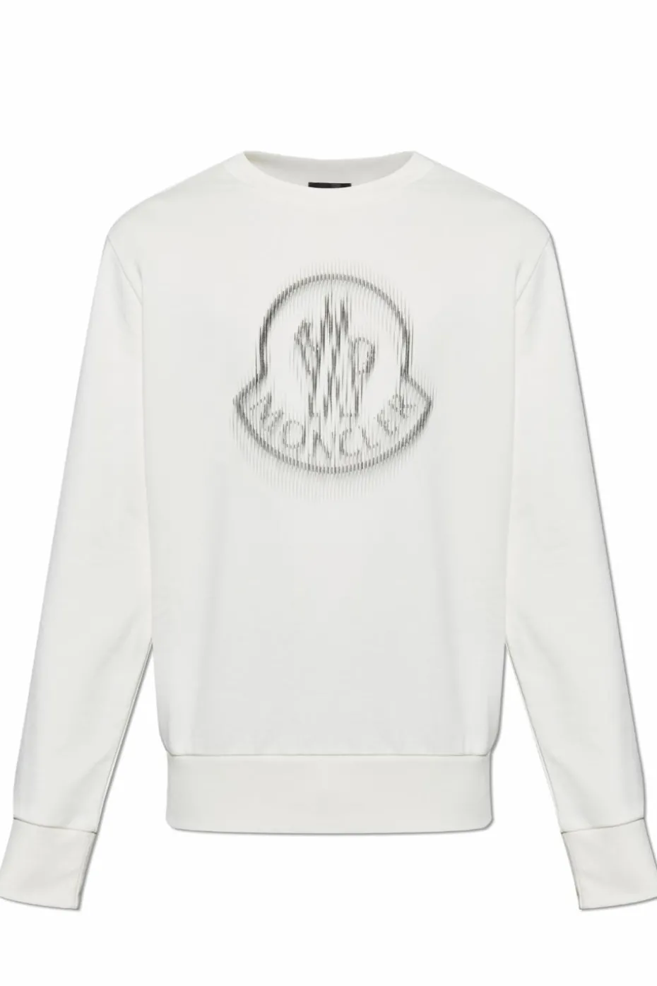 Moncler cream Sweatshirt with logo