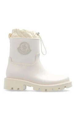 Moncler cream Wellington boots `Kickstreeam`