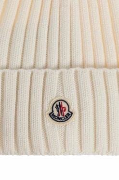 Moncler cream Wool beanie