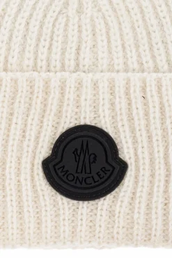 Moncler cream Wool beanie