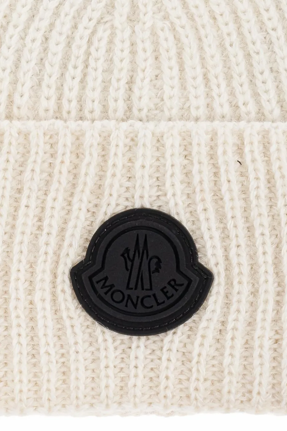 Moncler cream Wool beanie