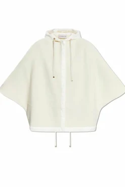 Moncler cream Wool Poncho