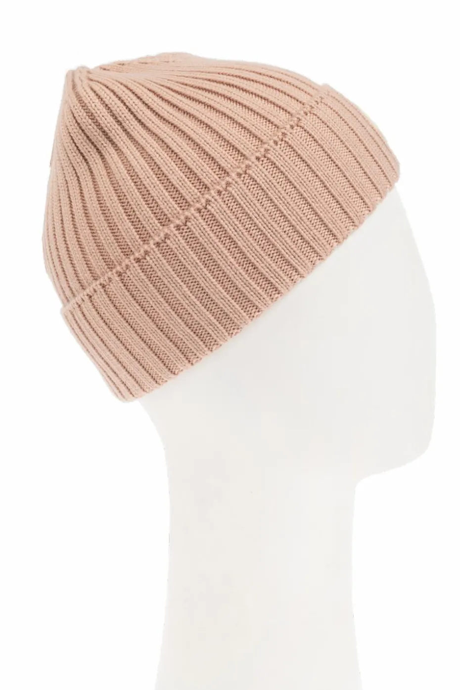 Moncler Enfant beige Cap with logo patch