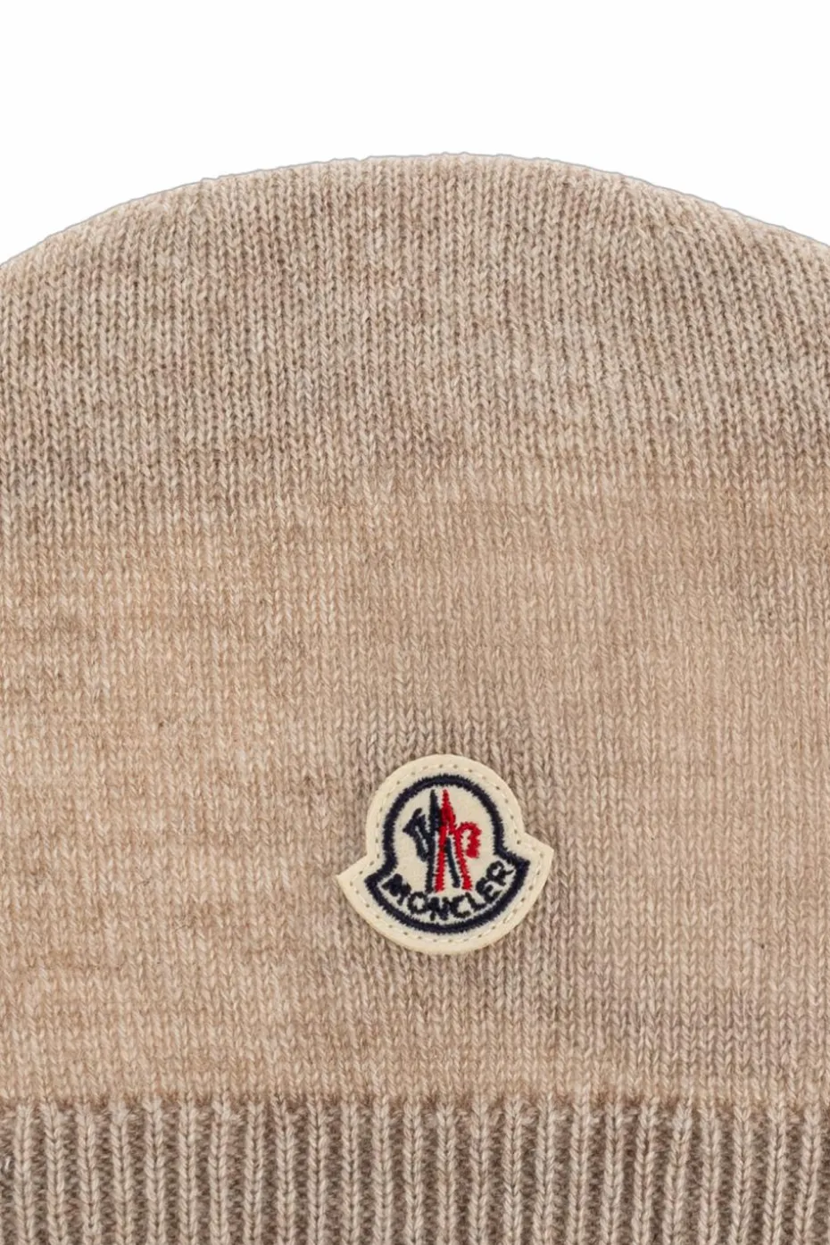 Moncler Enfant beige Cashmere hat