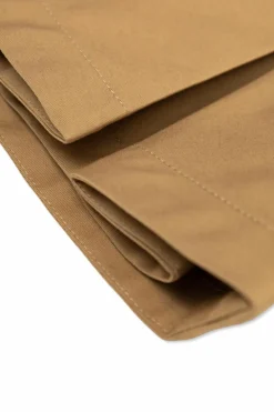 Moncler Enfant beige Cotton pleated skirt