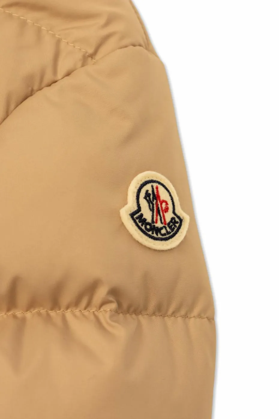 Moncler Enfant beige Down jacket "Ora"