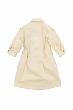Moncler Enfant beige Dress with pockets