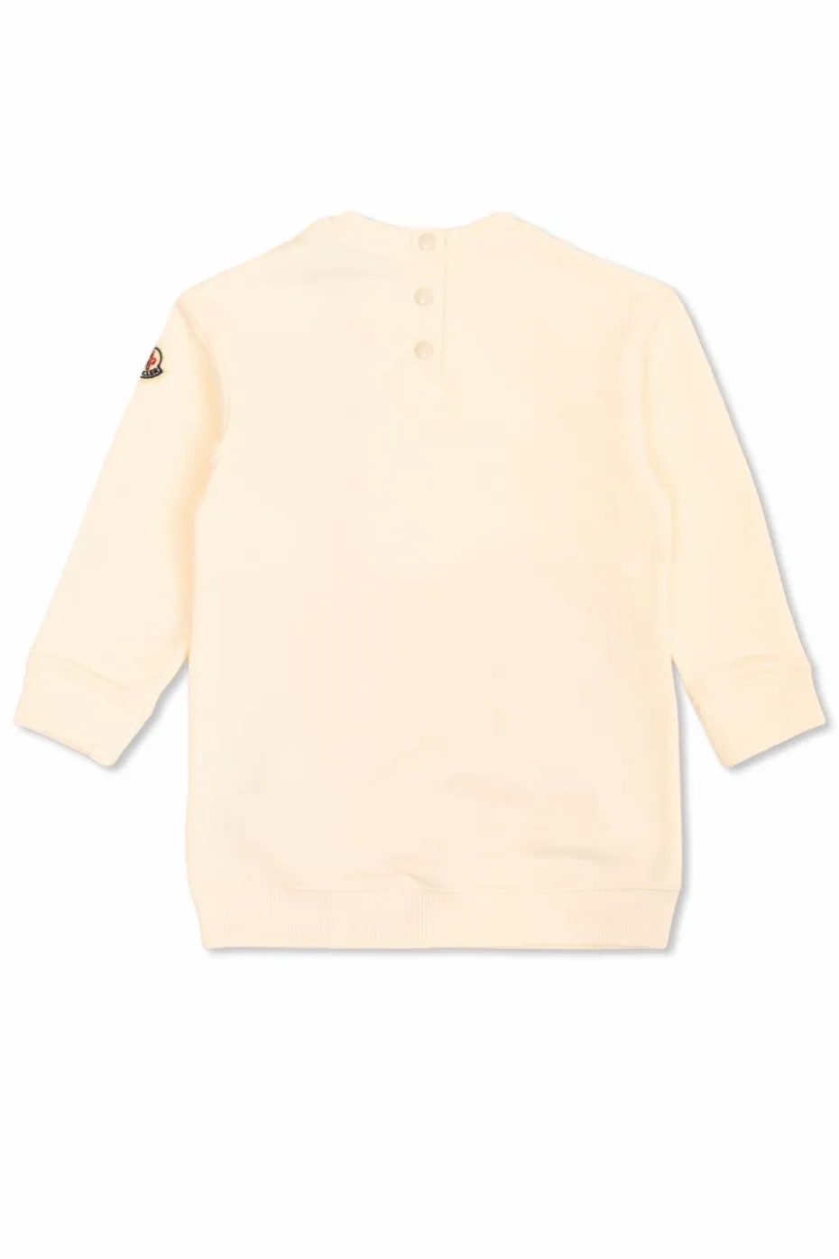 Moncler Enfant beige Dress with a pocket