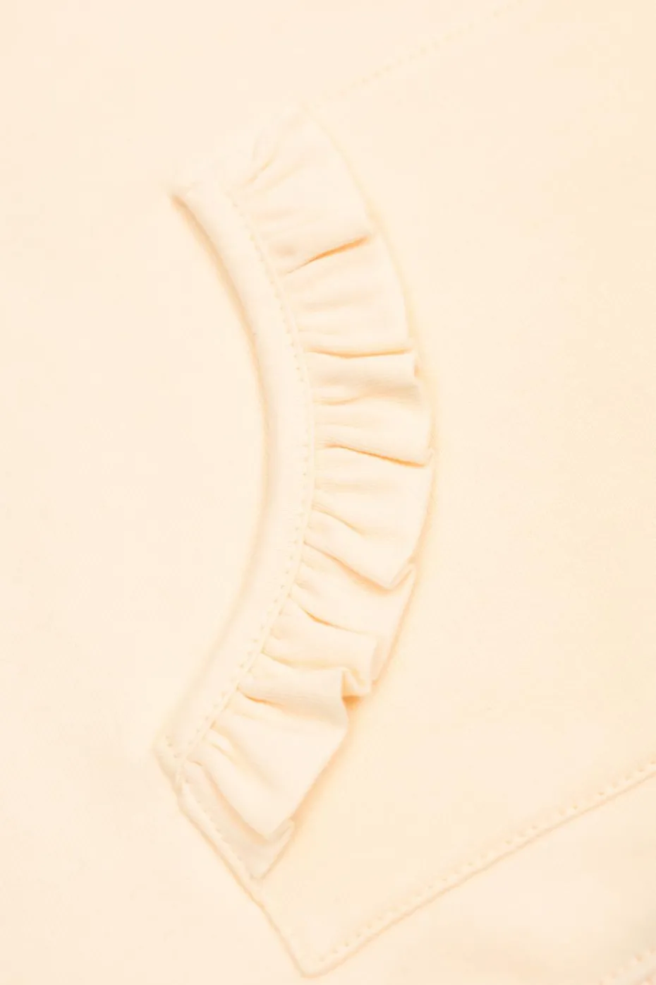 Moncler Enfant beige Dress with a pocket
