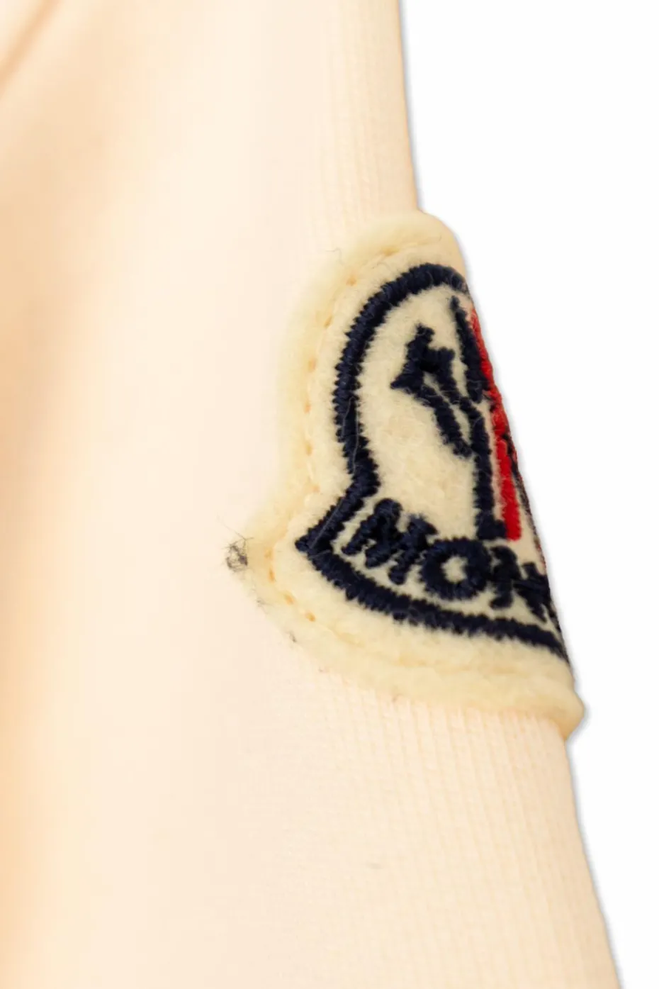 Moncler Enfant beige Dress with a pocket