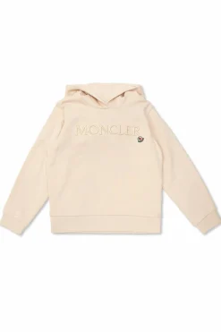 Moncler Enfant beige Sweatshirt with logo