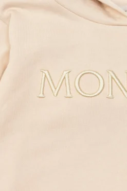 Moncler Enfant beige Sweatshirt with logo
