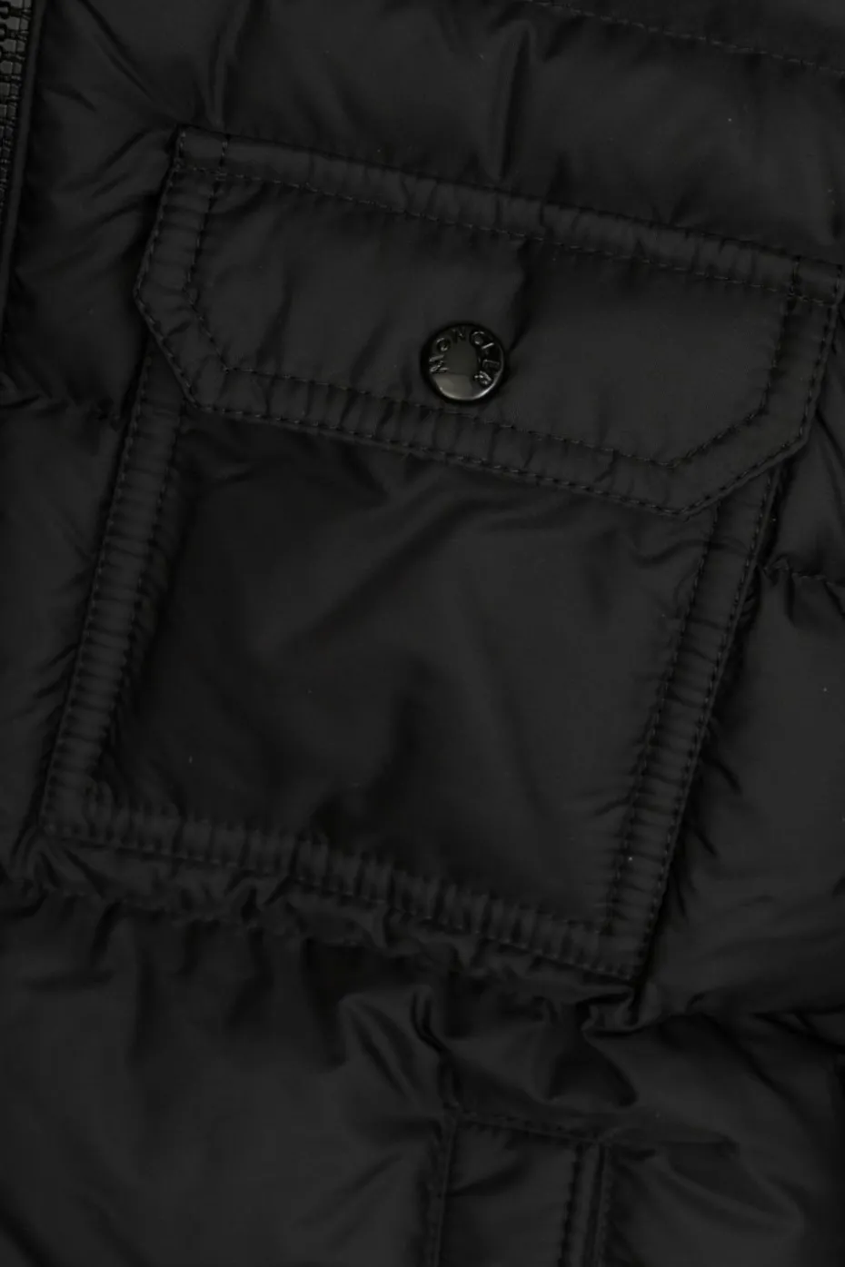 Moncler Enfant BLACK "Alani" down jacket