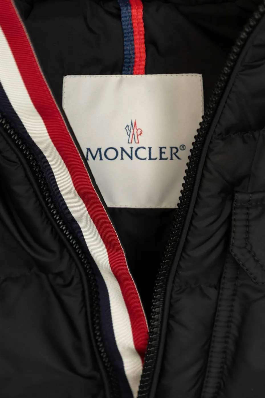 Moncler Enfant BLACK "Alani" down jacket