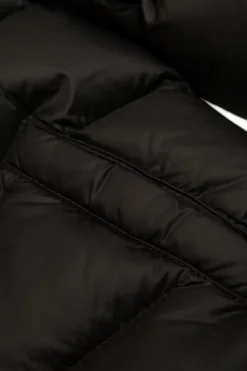 Moncler Enfant BLACK Down jacket with hood