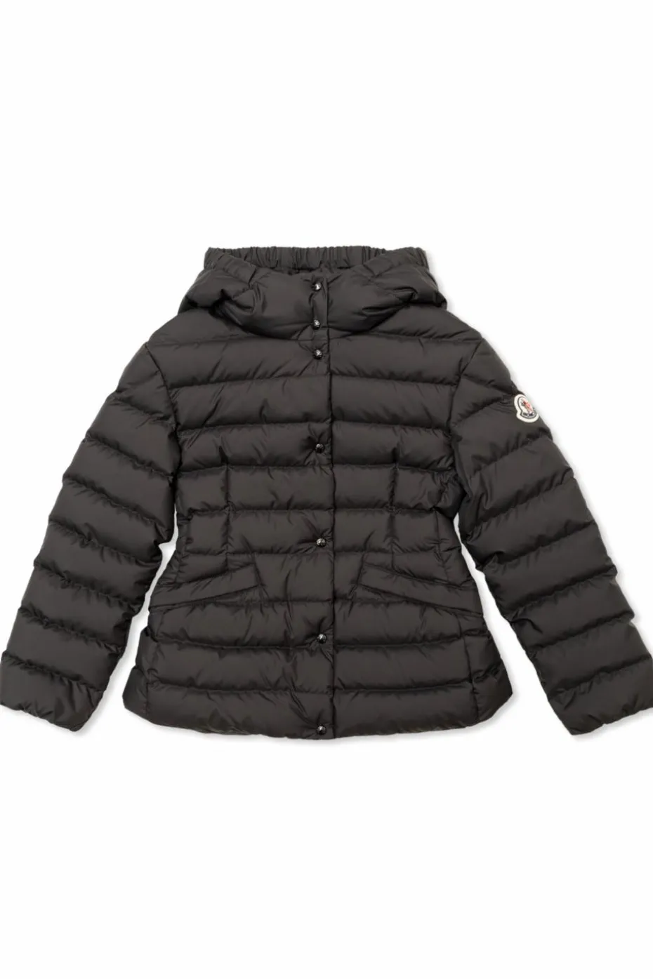 Moncler Enfant BLACK Down Jacket 'Egisto'