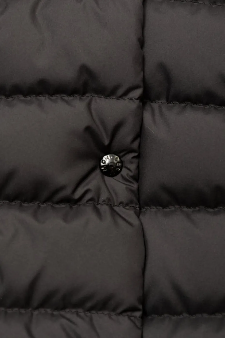 Moncler Enfant BLACK Down Jacket 'Egisto'