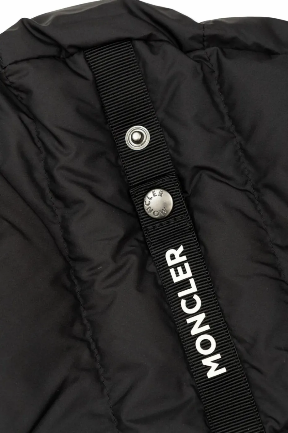 Moncler Enfant BLACK "Grecois" down jacket