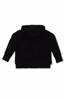 Moncler Enfant BLACK Hoodie with logo