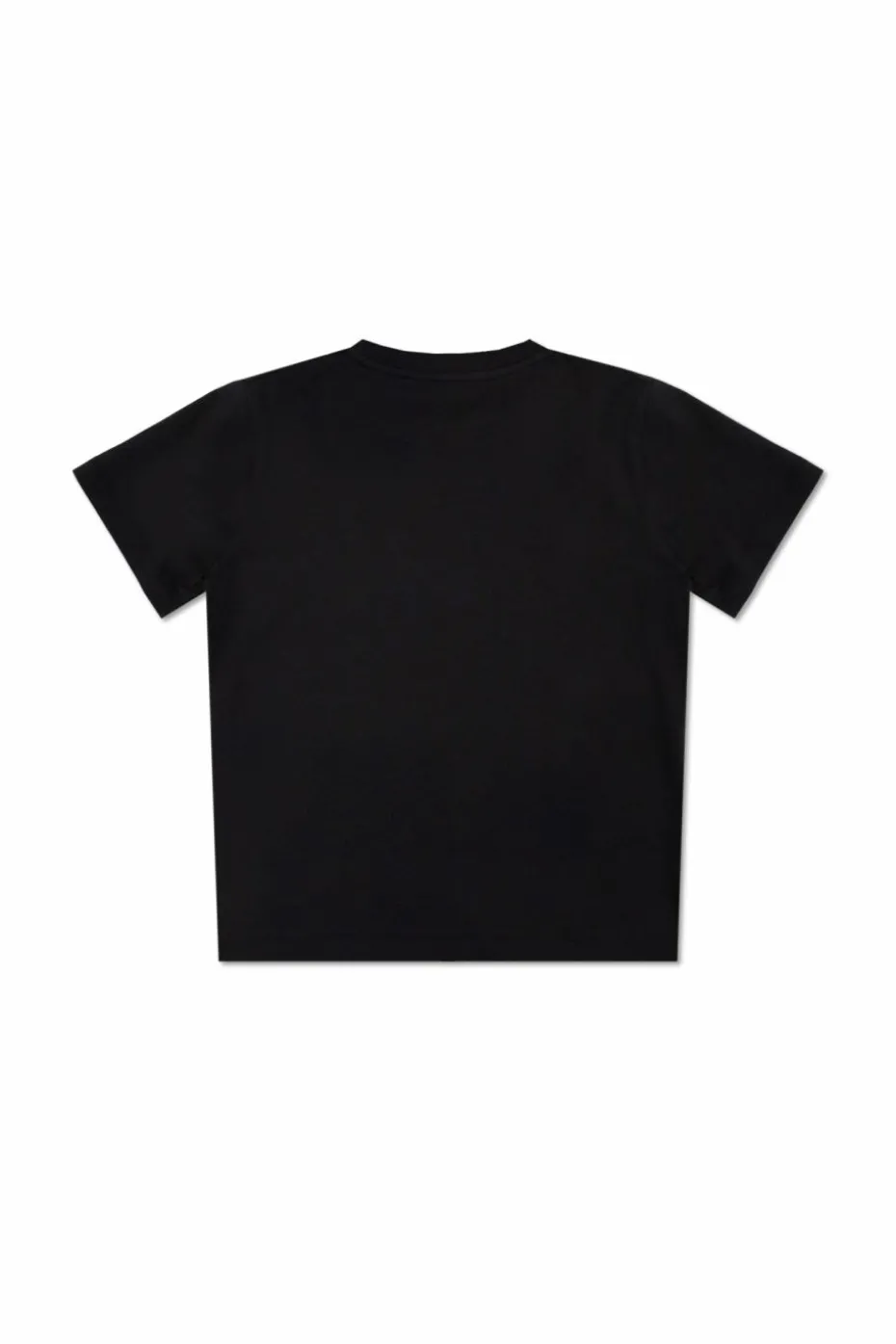 Moncler Enfant BLACK T-shirt with logo