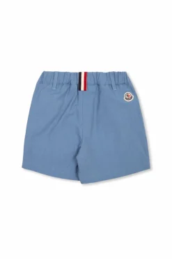Moncler Enfant BLUE Cotton shorts