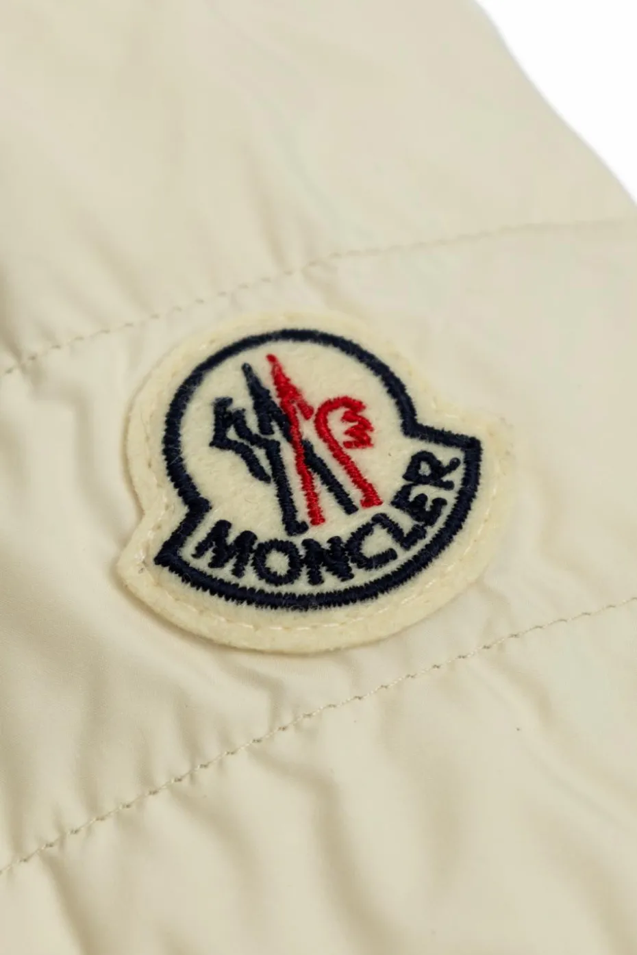 Moncler Enfant cream Down jacket Dimase