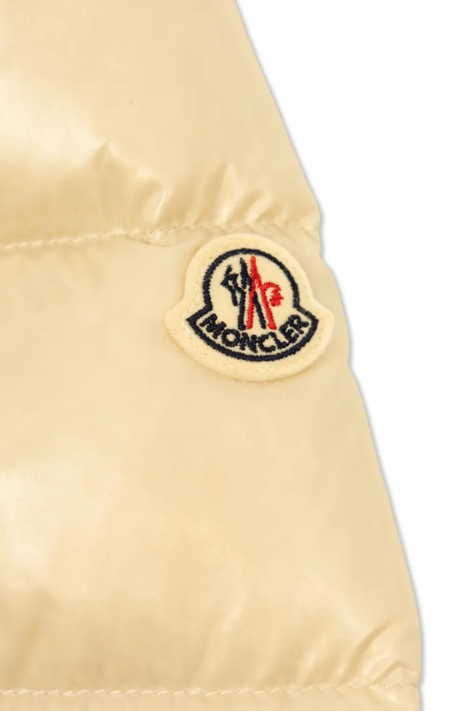 Moncler Enfant cream Down jacket "Dacca"