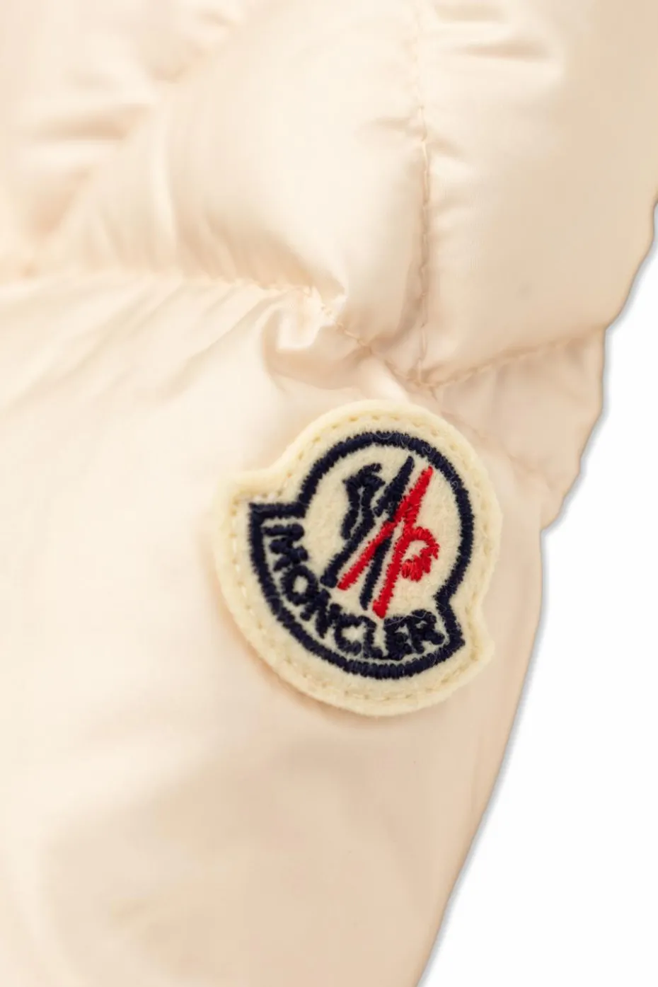 Moncler Enfant cream Down jacket "Sharon"