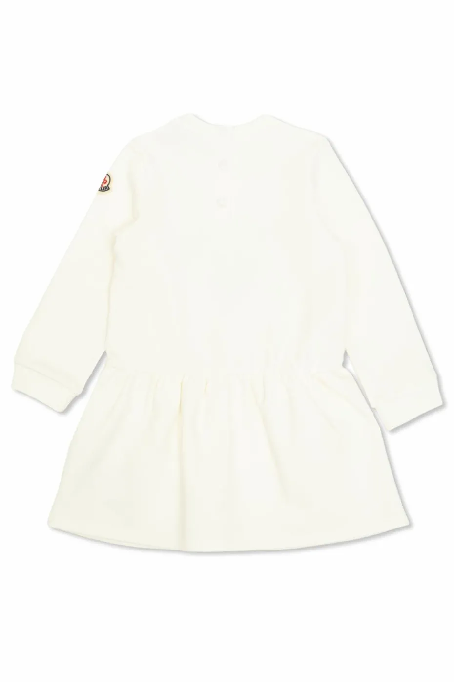 Moncler Enfant cream Dress with print