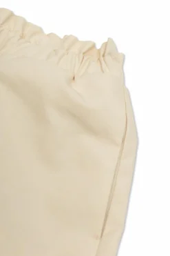 Moncler Enfant cream Logo shorts
