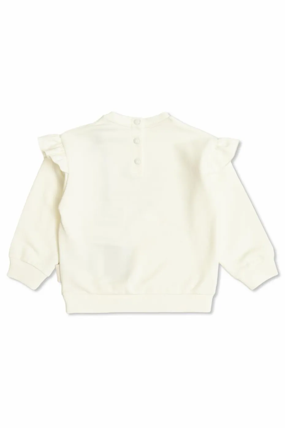 Moncler Enfant cream Sweatshirt with print