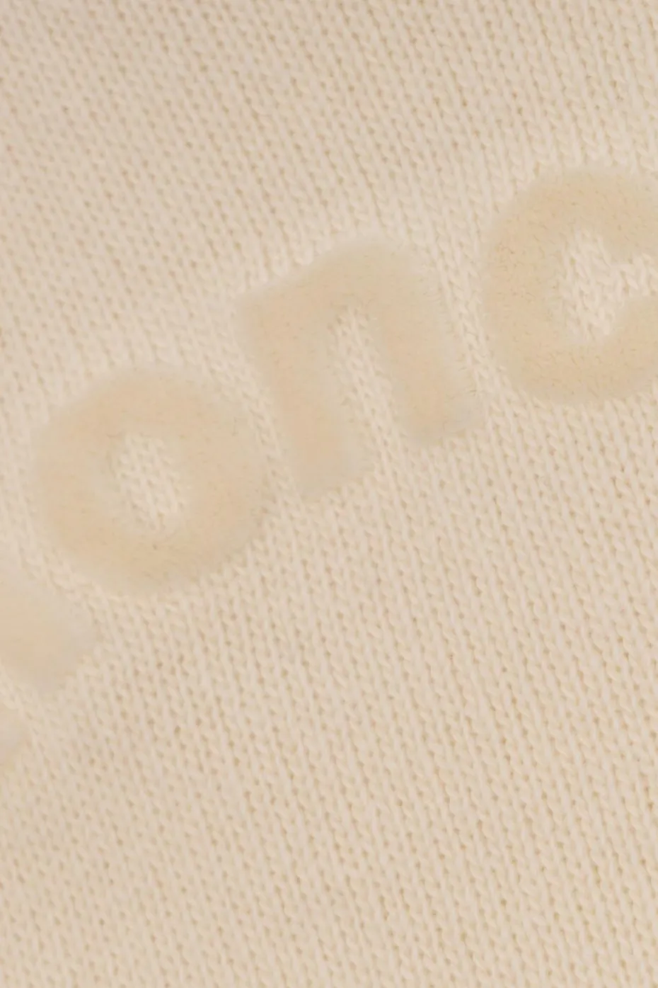 Moncler Enfant cream Sweater with logo