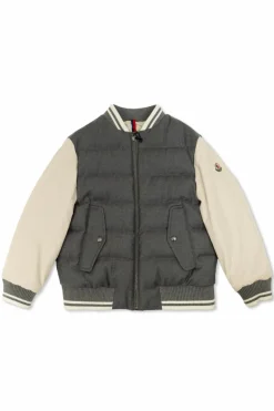 Moncler Enfant GREY "Alvaro" jacket