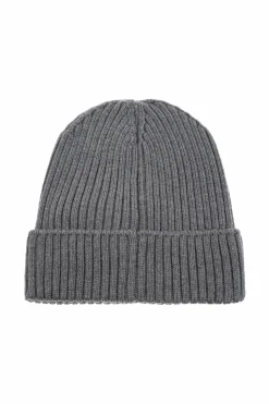 Moncler Enfant GREY Cap with logo patch