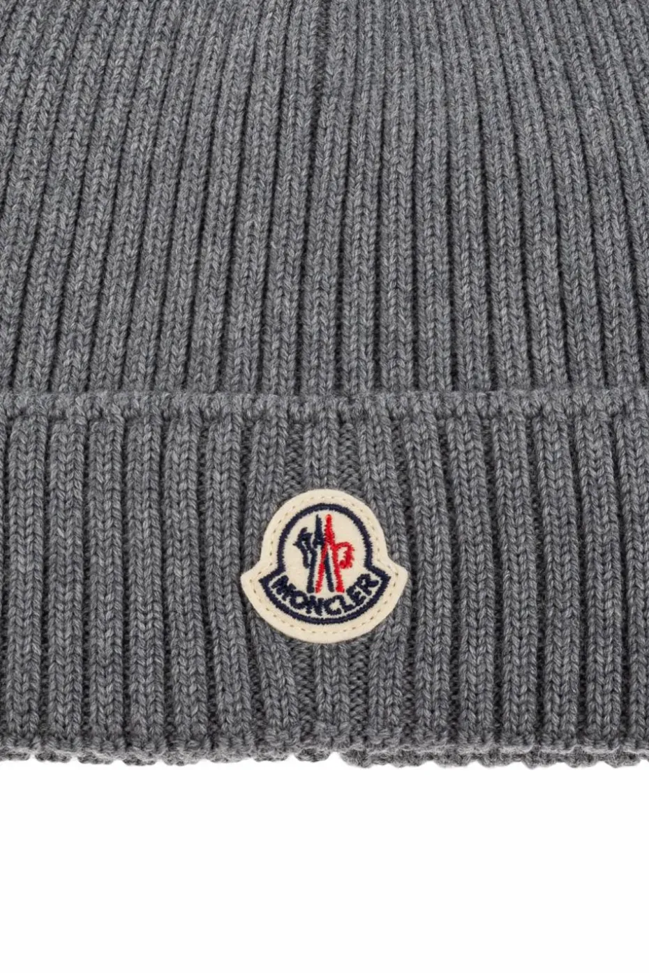 Moncler Enfant GREY Cap with logo patch