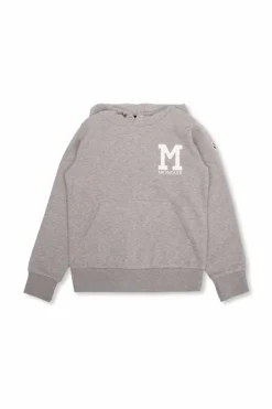 Moncler Enfant GREY Hoodie with logo