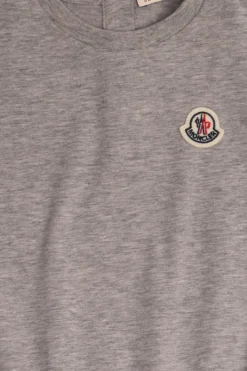 Moncler Enfant GREY Ruffled dress