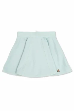Moncler Enfant light blue Skirt with logo