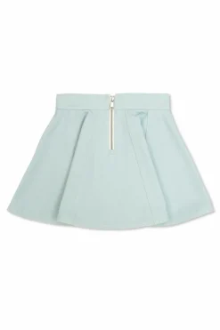 Moncler Enfant light blue Skirt with logo