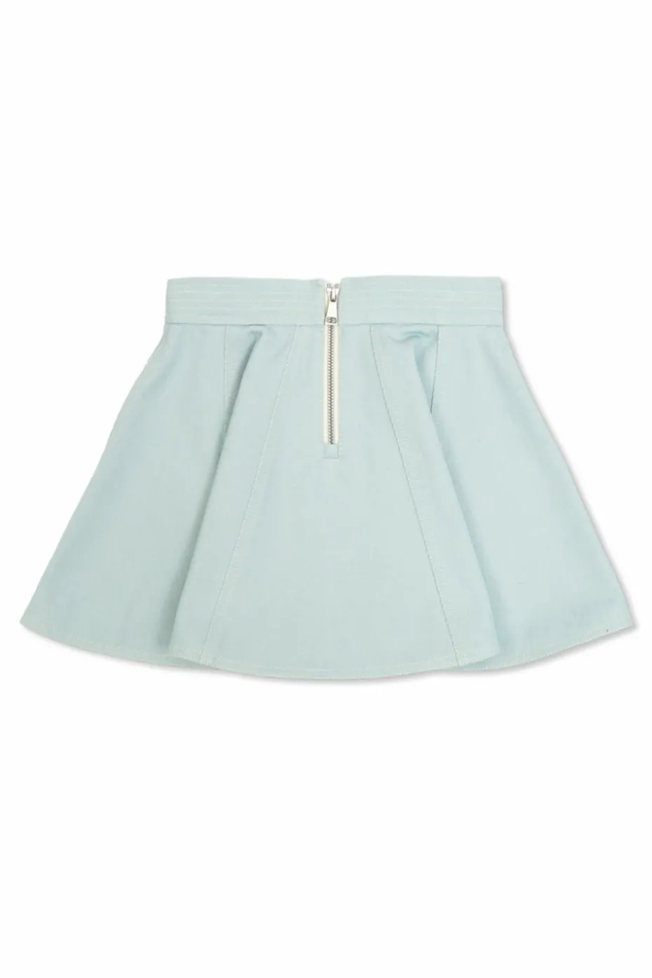 Moncler Enfant light blue Skirt with logo
